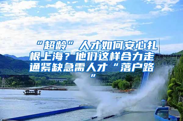 “超龄”人才如何安心扎根上海？他们这样合力走通紧缺急需人才“落户路”