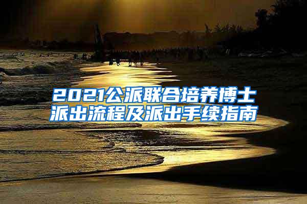 2021公派联合培养博士派出流程及派出手续指南