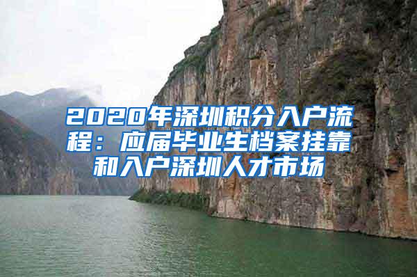 2020年深圳积分入户流程：应届毕业生档案挂靠和入户深圳人才市场