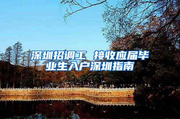 深圳招调工 接收应届毕业生入户深圳指南