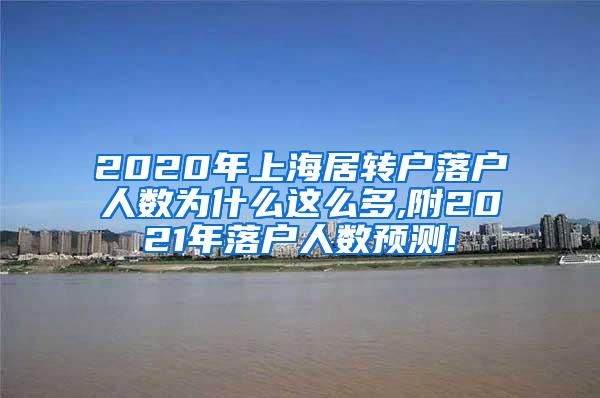 2020年上海居转户落户人数为什么这么多,附2021年落户人数预测!