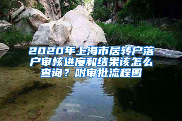 2020年上海市居转户落户审核进度和结果该怎么查询？附审批流程图