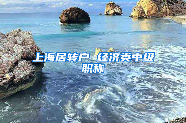 上海居转户 经济类中级职称