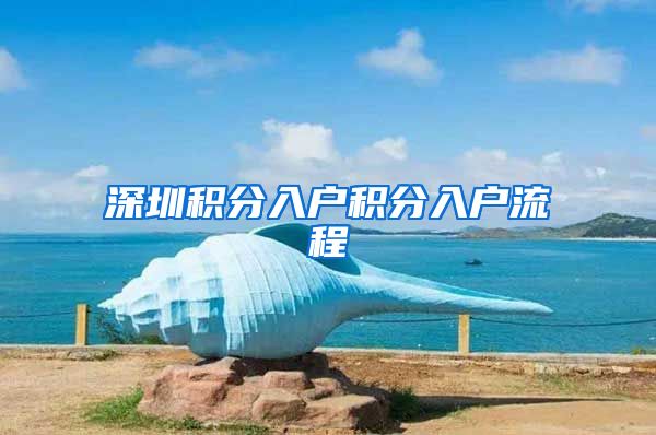 深圳积分入户积分入户流程