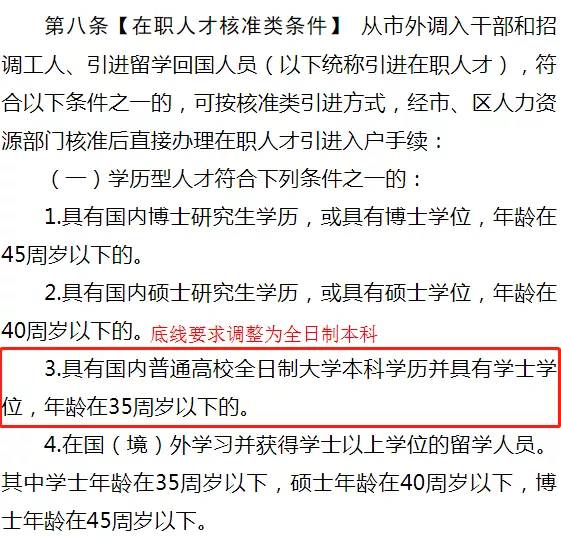 入深户门槛可能会提高，大专及以下学历入户的机会更小了！